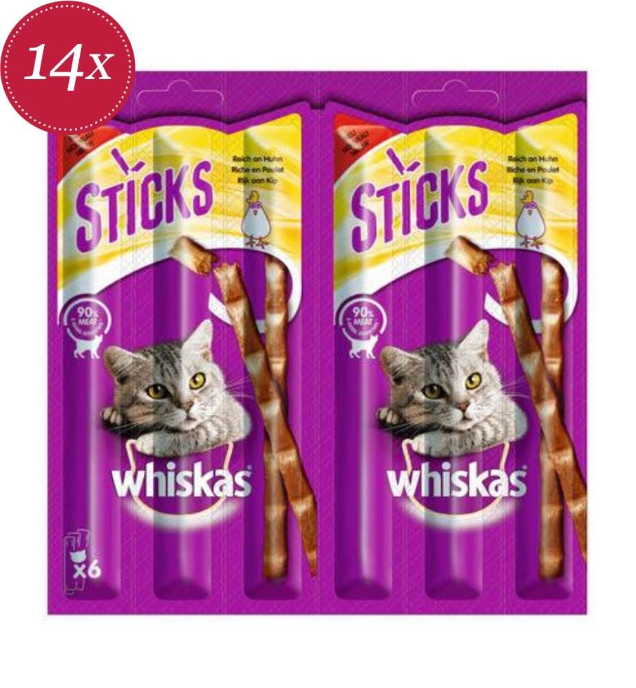 14 chicken sticks - 6 x 6 g