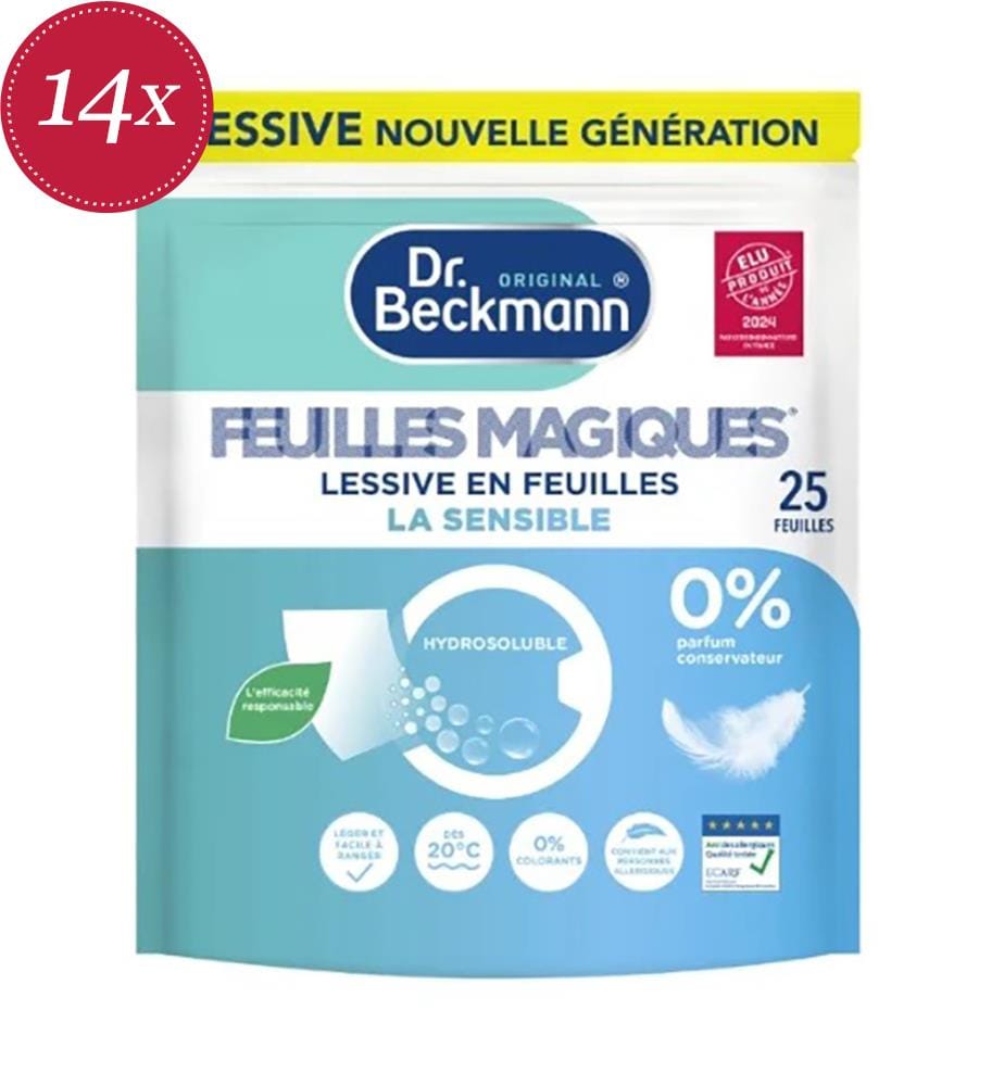 14 Magic Leaf La Sensible Detergent Sheets – 25 Sheets