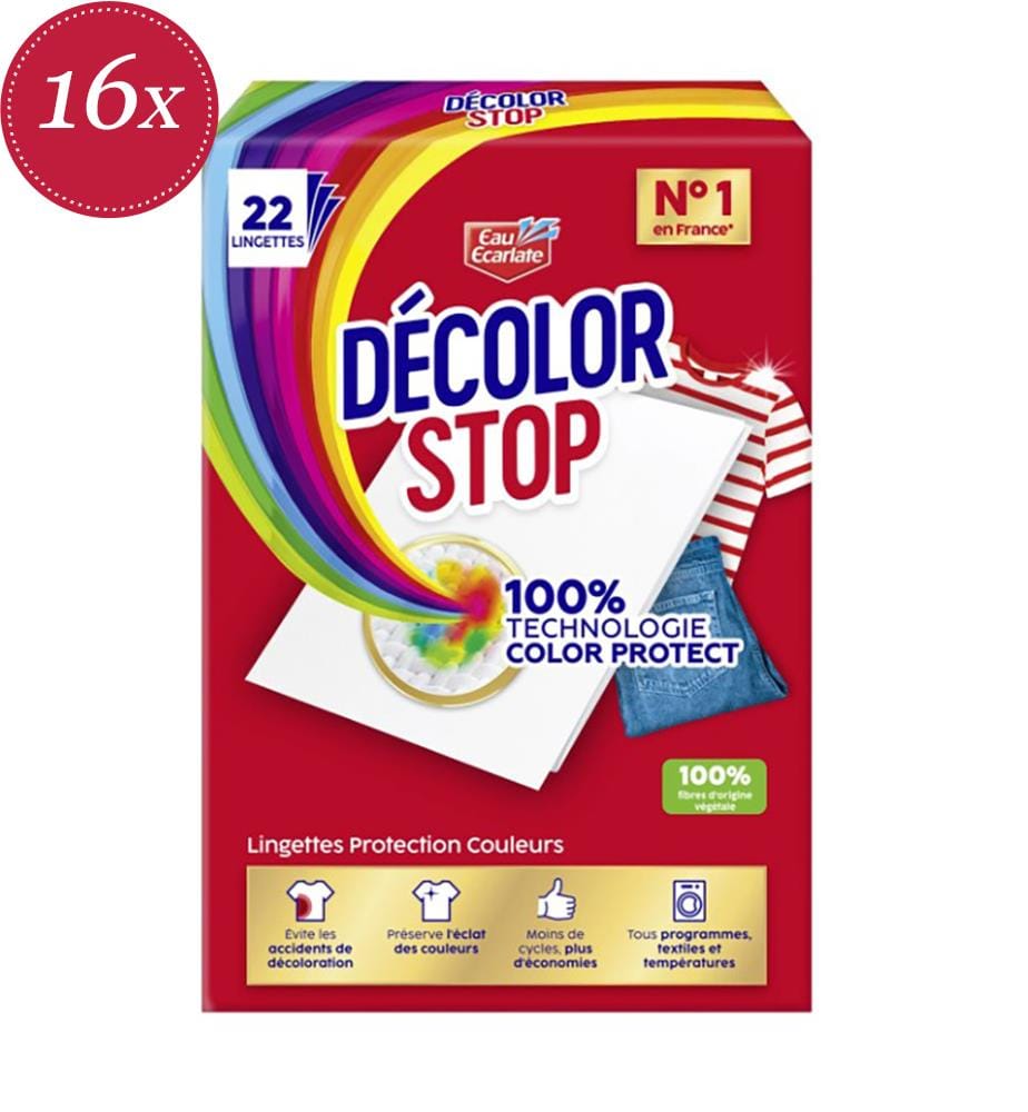 Confezione da 16 salviette protettive Decolor Stop - 16 x 22 pezzi