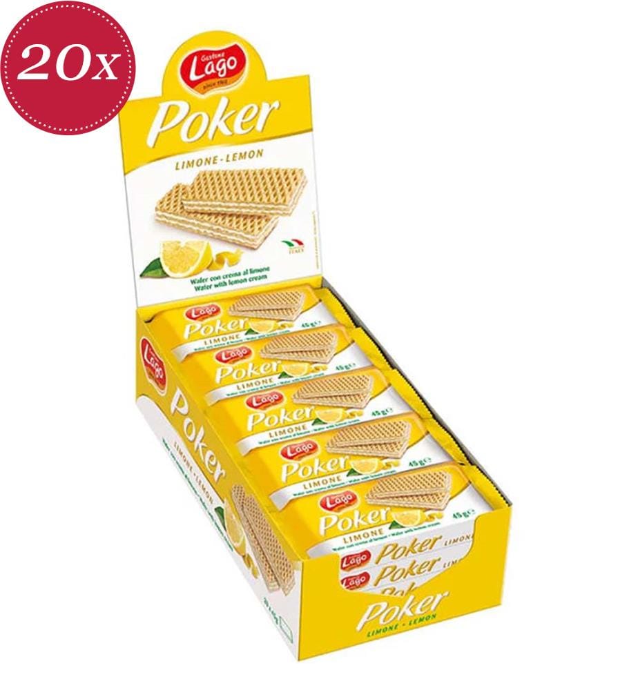 Poker Limone Display - 20 x 45 g