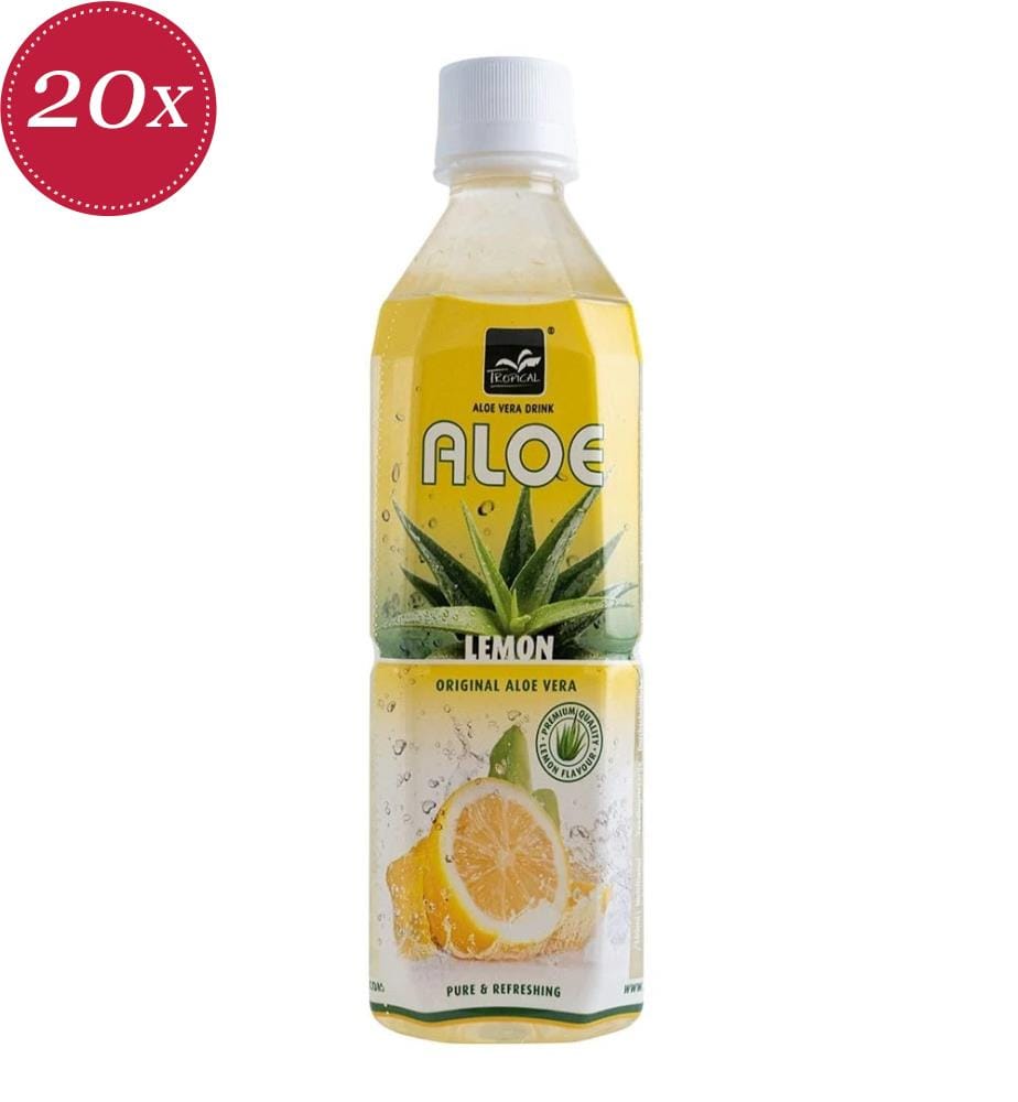 20x Aloe Vera Lemon - 500ml