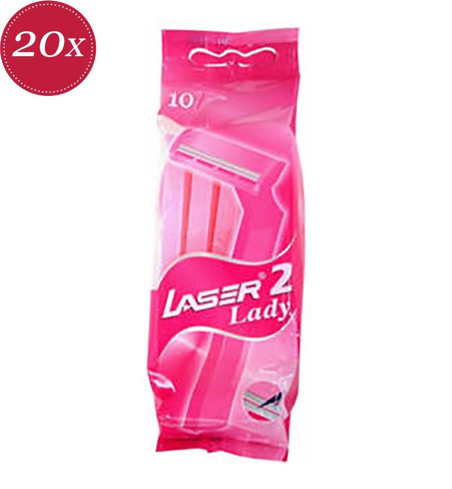 Lot de 20 de 10 Rasoir Lazer Ii