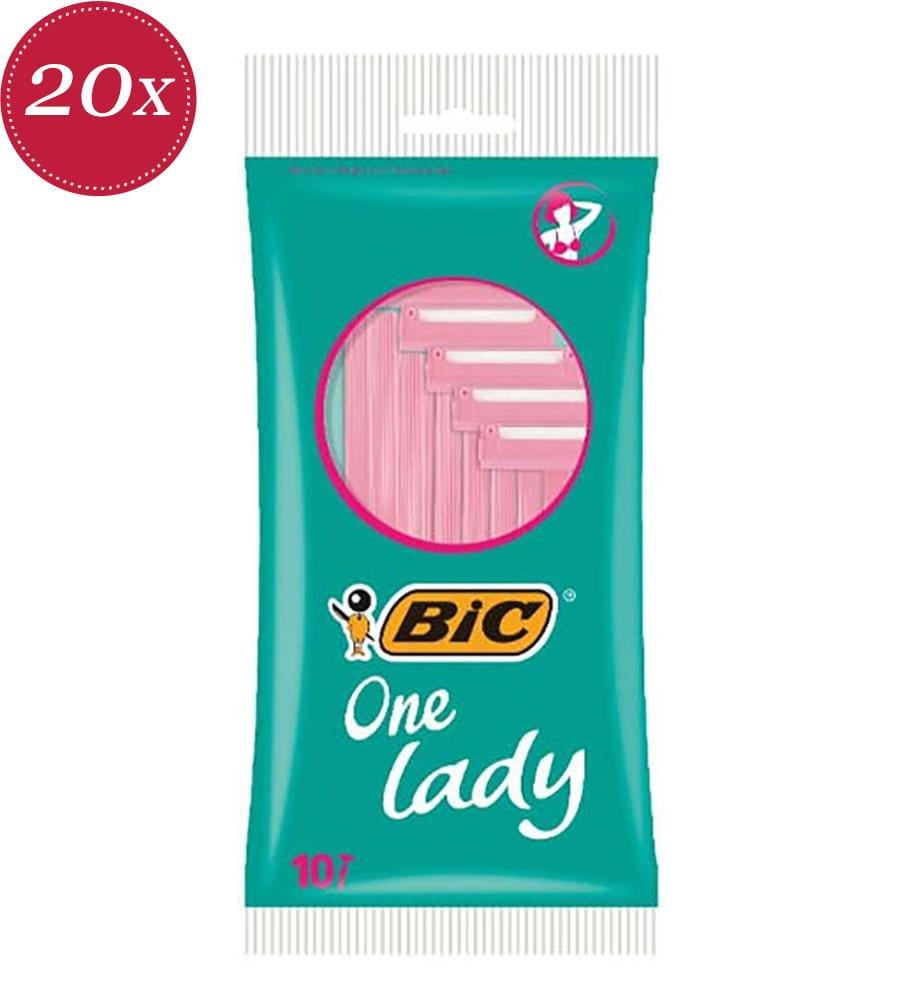 20x Damenrasierer „One Lady“ (10er-Pack) – 1 Klinge