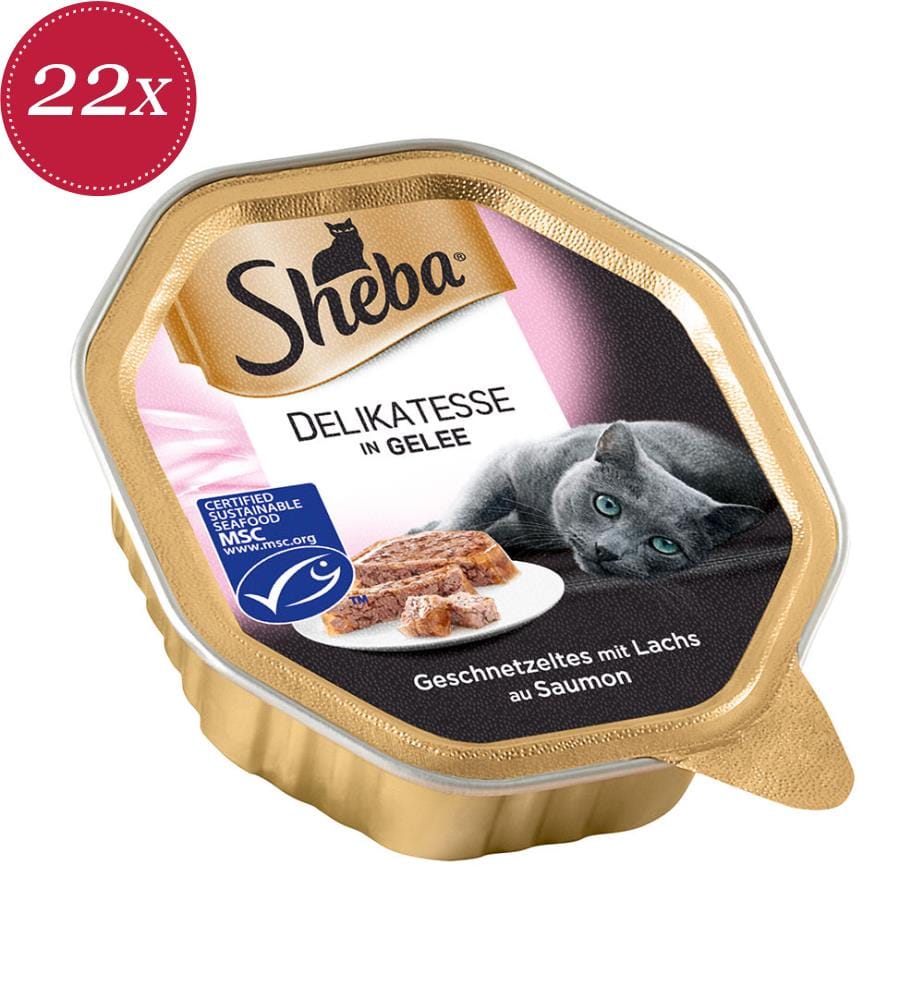 22x Sheba Salmon Delicacy - 85 g