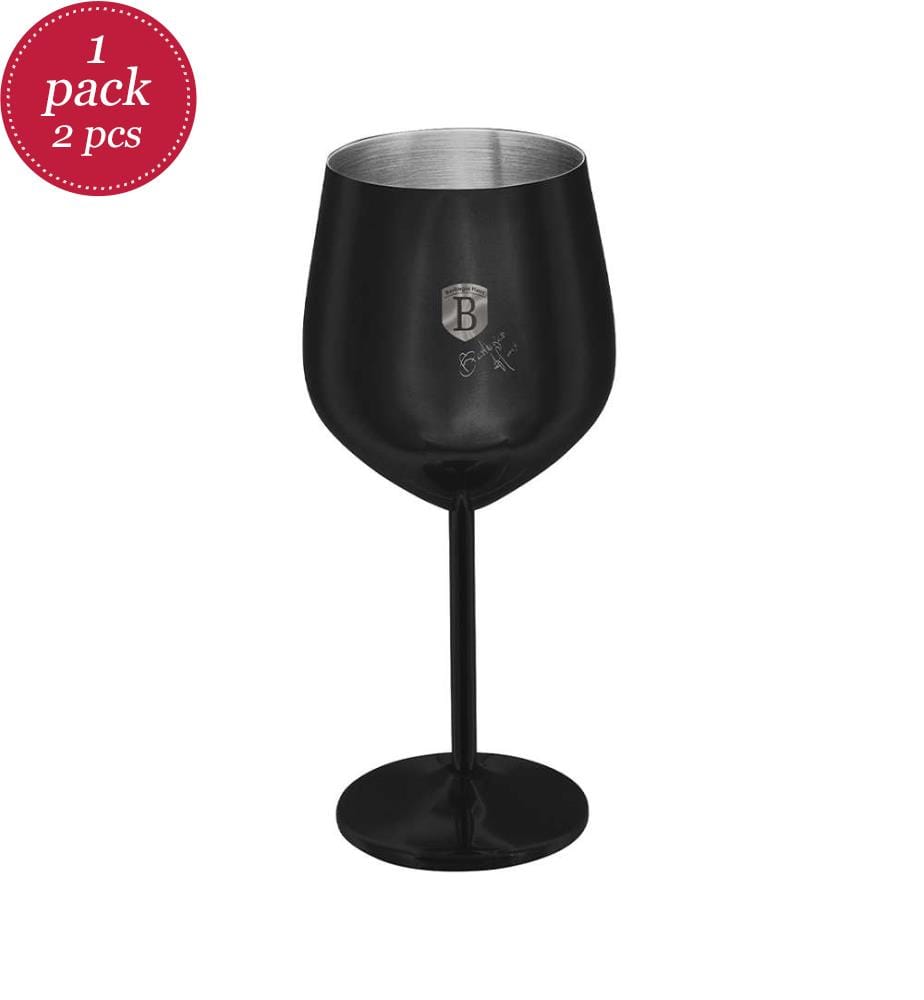 Weingläser 2er-Set, Matte Black Collection