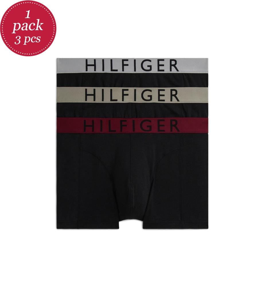 3er-Pack Boxershorts - Schwarz