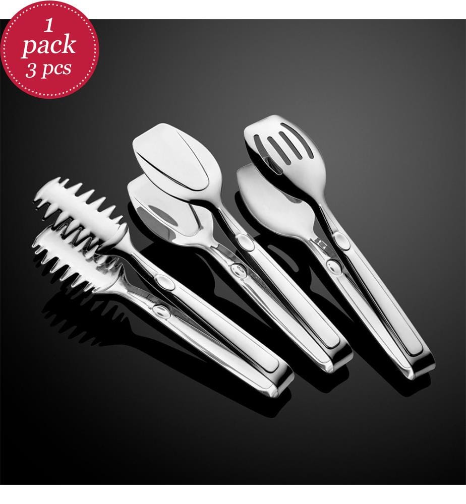 Set of 3 Clips - Silver-Plated