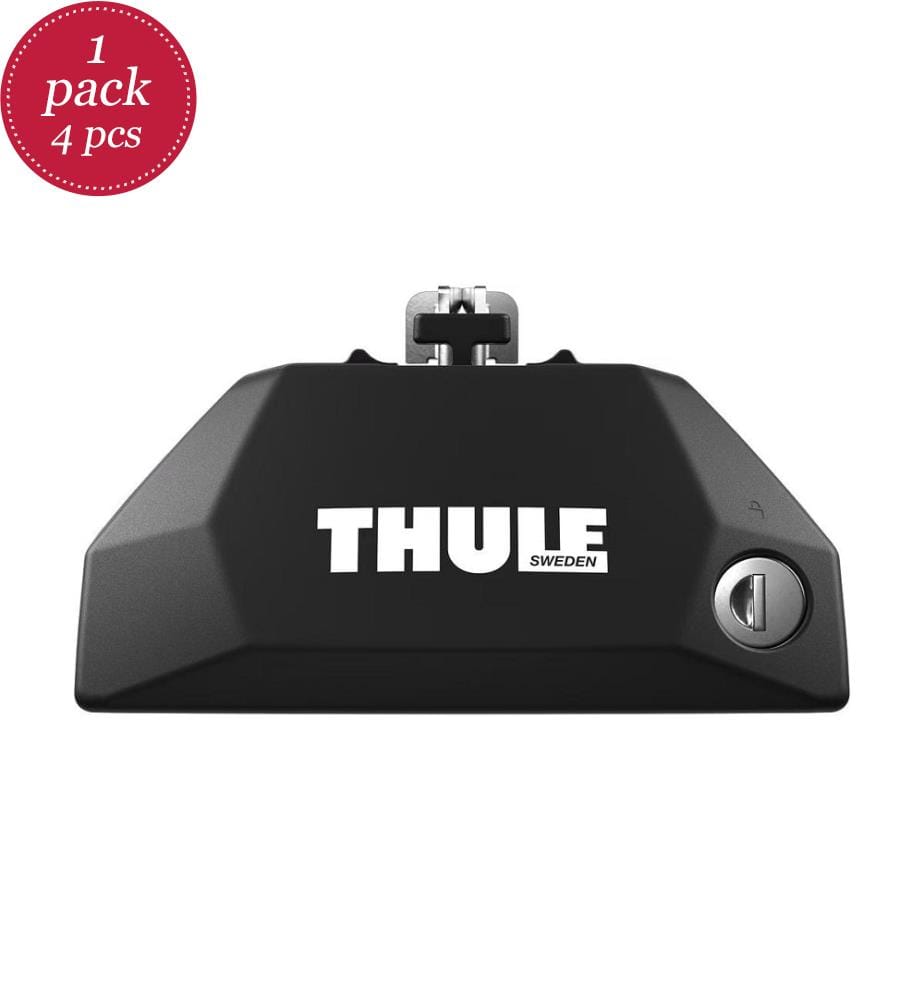 4er-Set Füsse für Dachträger Thule Evo Evo Flush Rail - Schwarz
