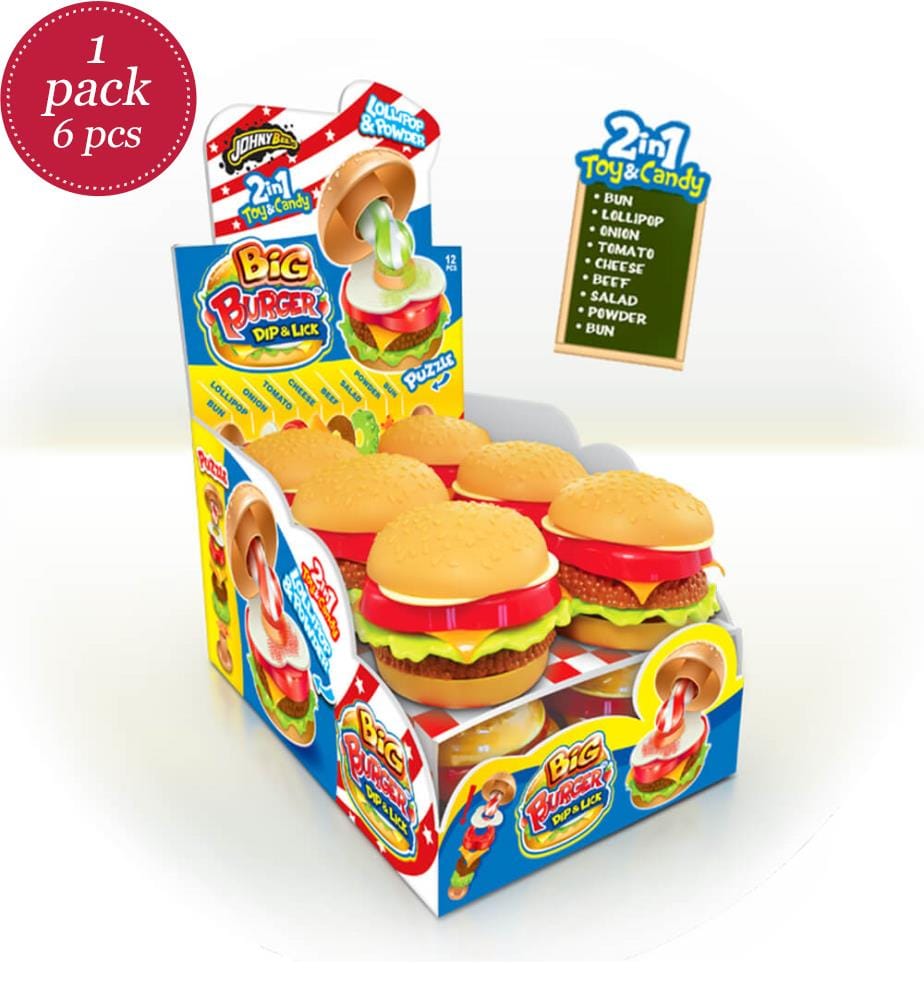 Jb Big Burger Dip & Lick - 6 x 21 g | DeinDeal