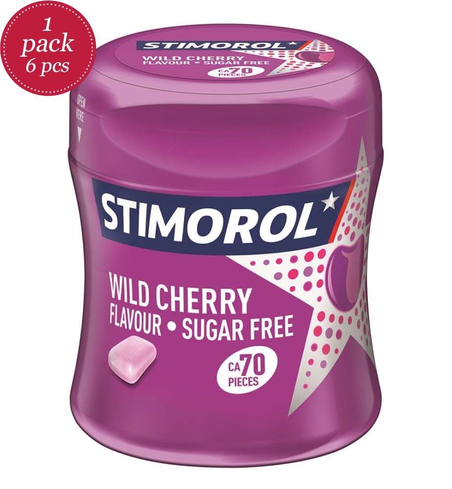 6x Stimorol Wild Cherry Dose - 87g