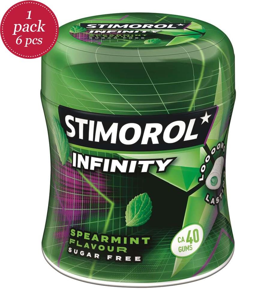 6x Stimorol Infinity Spearmint Dose - 88g