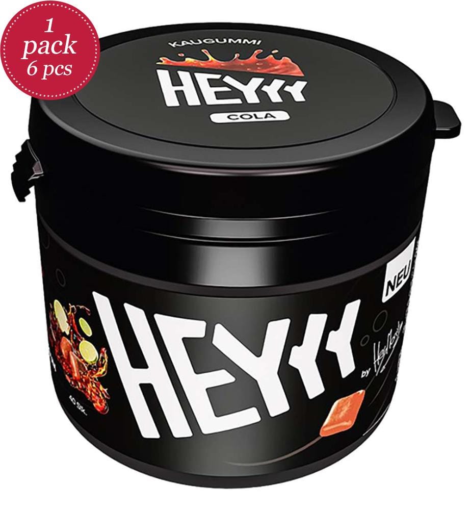 6x HEYYY Kaugummi Cola - 68g