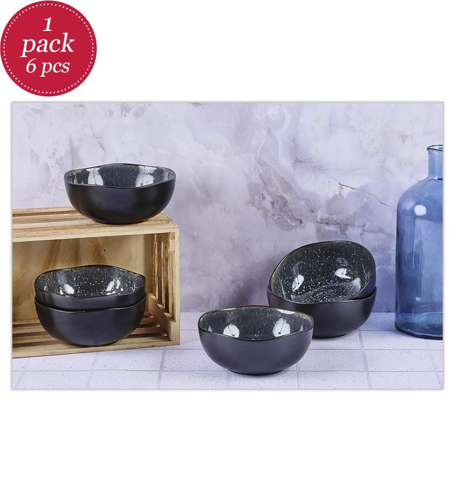 6er-Set Schalen Iris Ø16,5 cm - Nachtblau