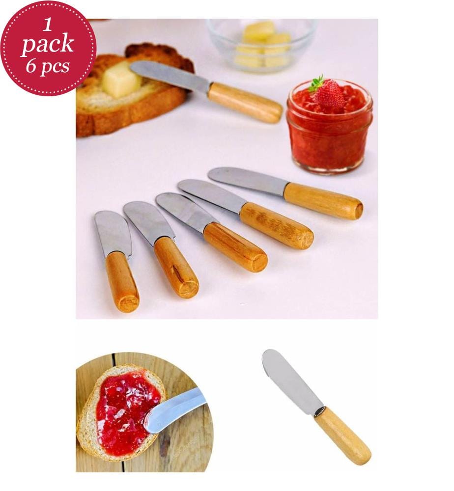 Buttermesserset (6-teilig) – mehrfarbig