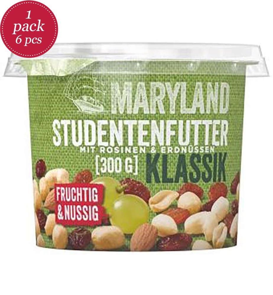 6x Aliments pour étudiants Maryland Classique - 300g