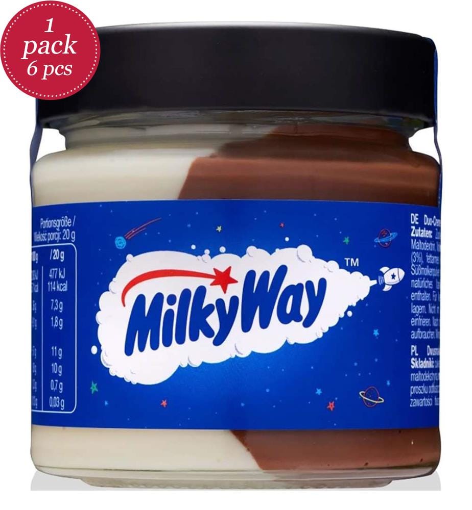 6x Brotaufstrich Milky Way - 200g