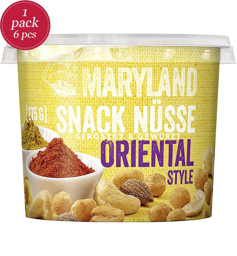 6x Maryland Snack Noix Style Oriental - 275g