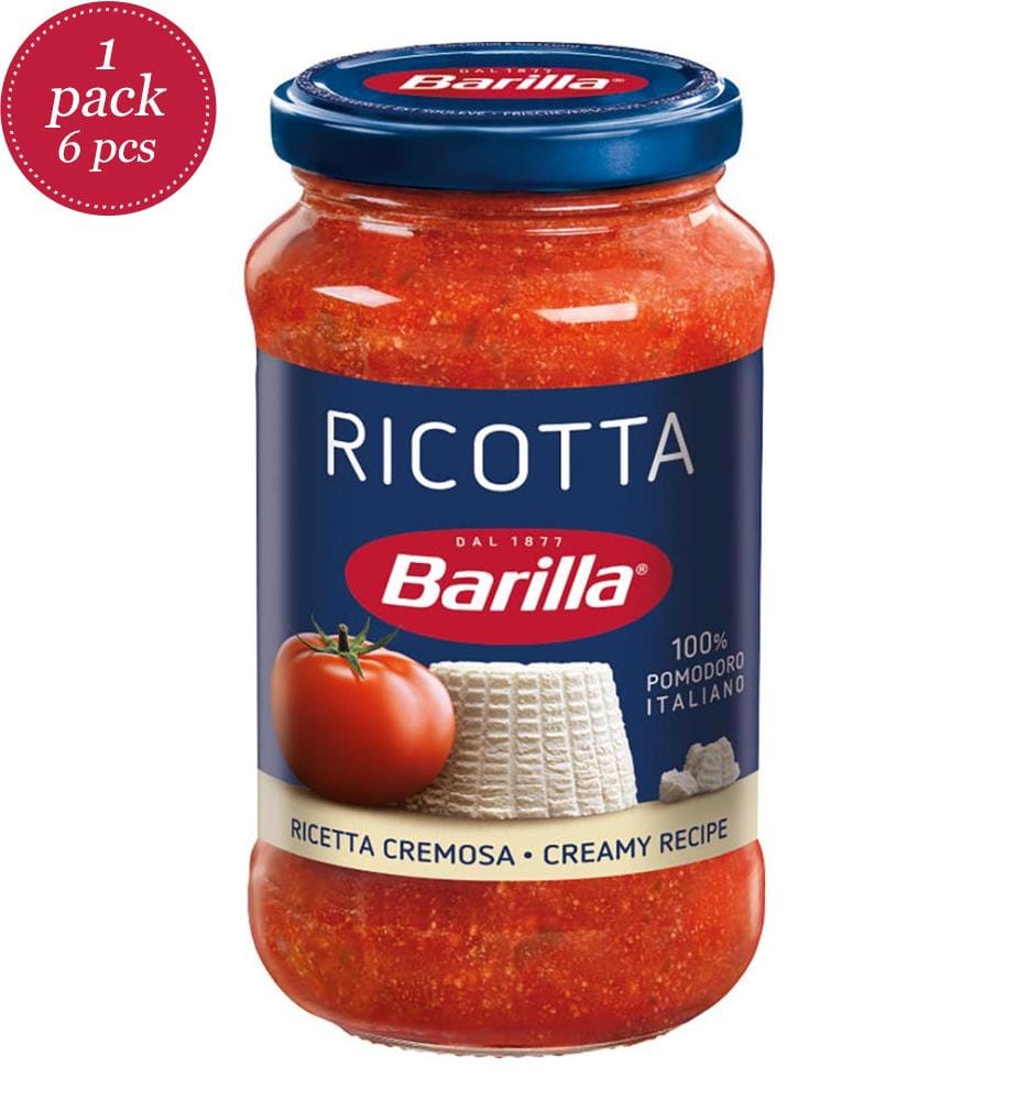 6x Barilla Sugo Pomodoro & Ricotta - 400g