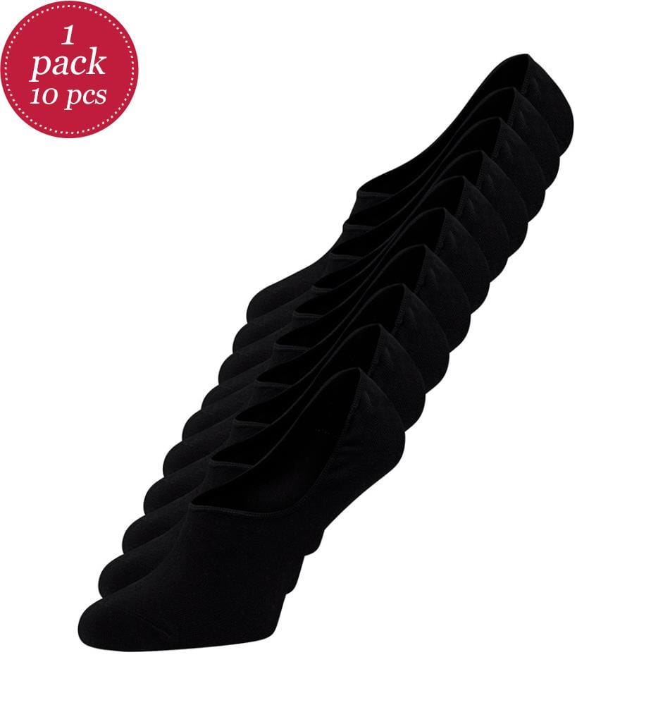 10er-Pack Socken Jacbasic - Schwarz