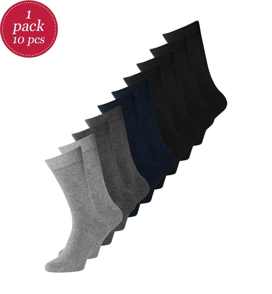 10er-Pack Socken - Grau