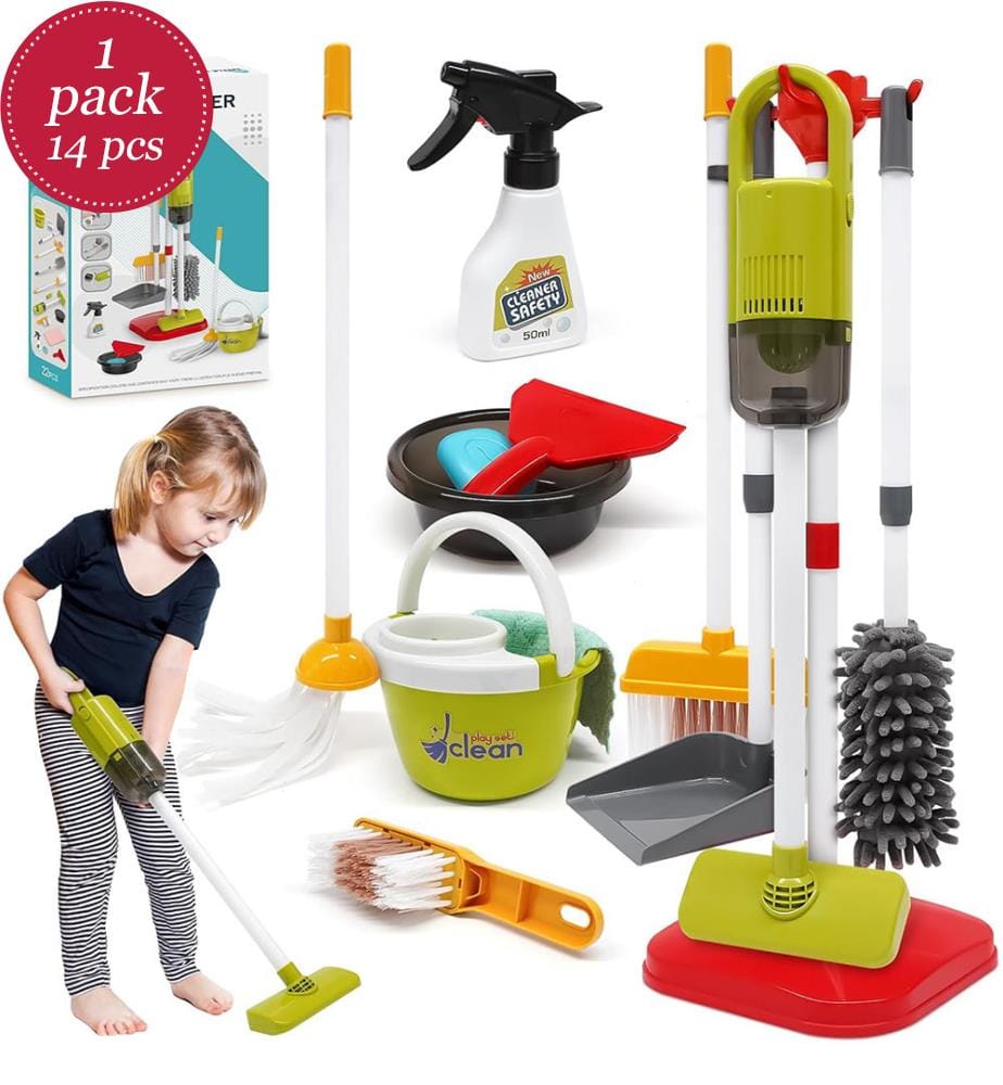 Elektrostaubsauger-Set für Kinder