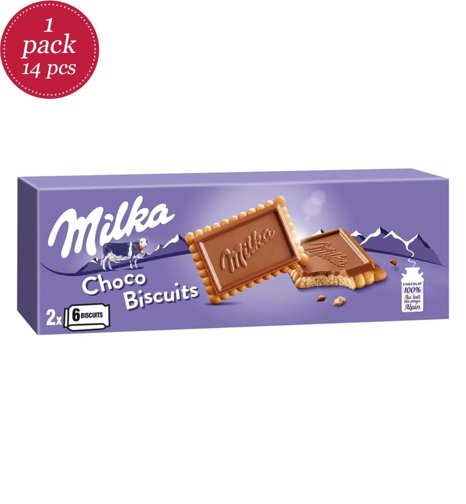 14 x Biscuits Chocolat Milka Choco Biscuit - 150g