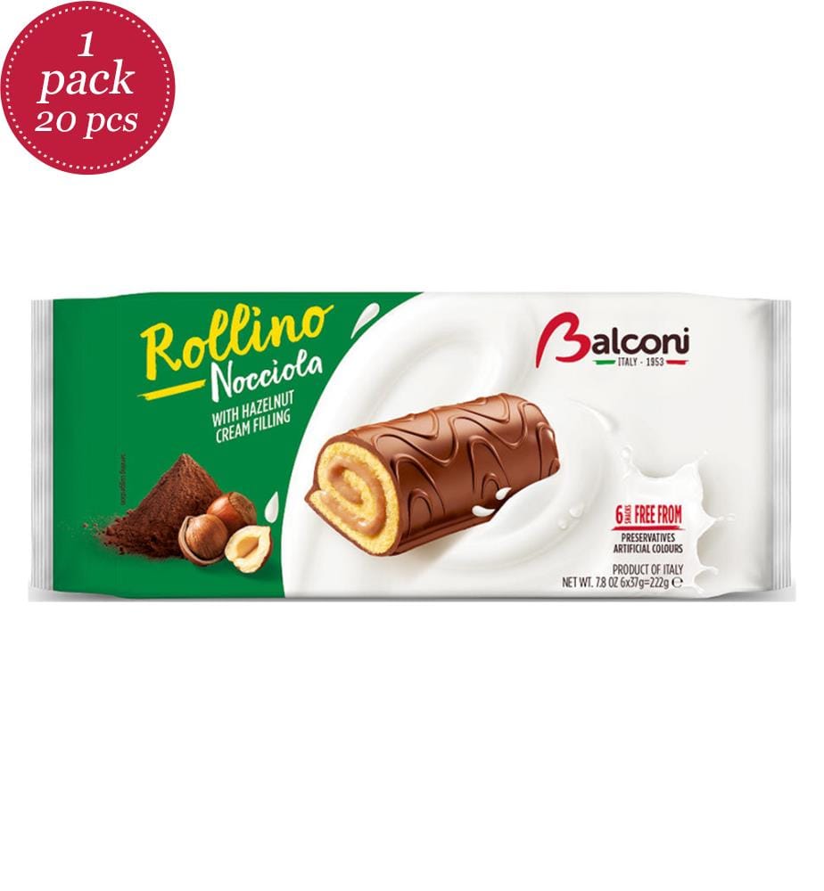 20x Balconi Rollino Nocciola (6x37g) - 222g