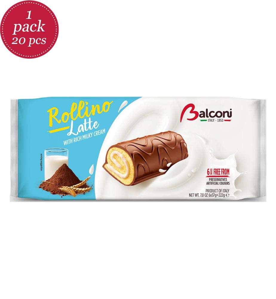 20x Balconi Rollino Latte/Latte (6x37g) - 222g