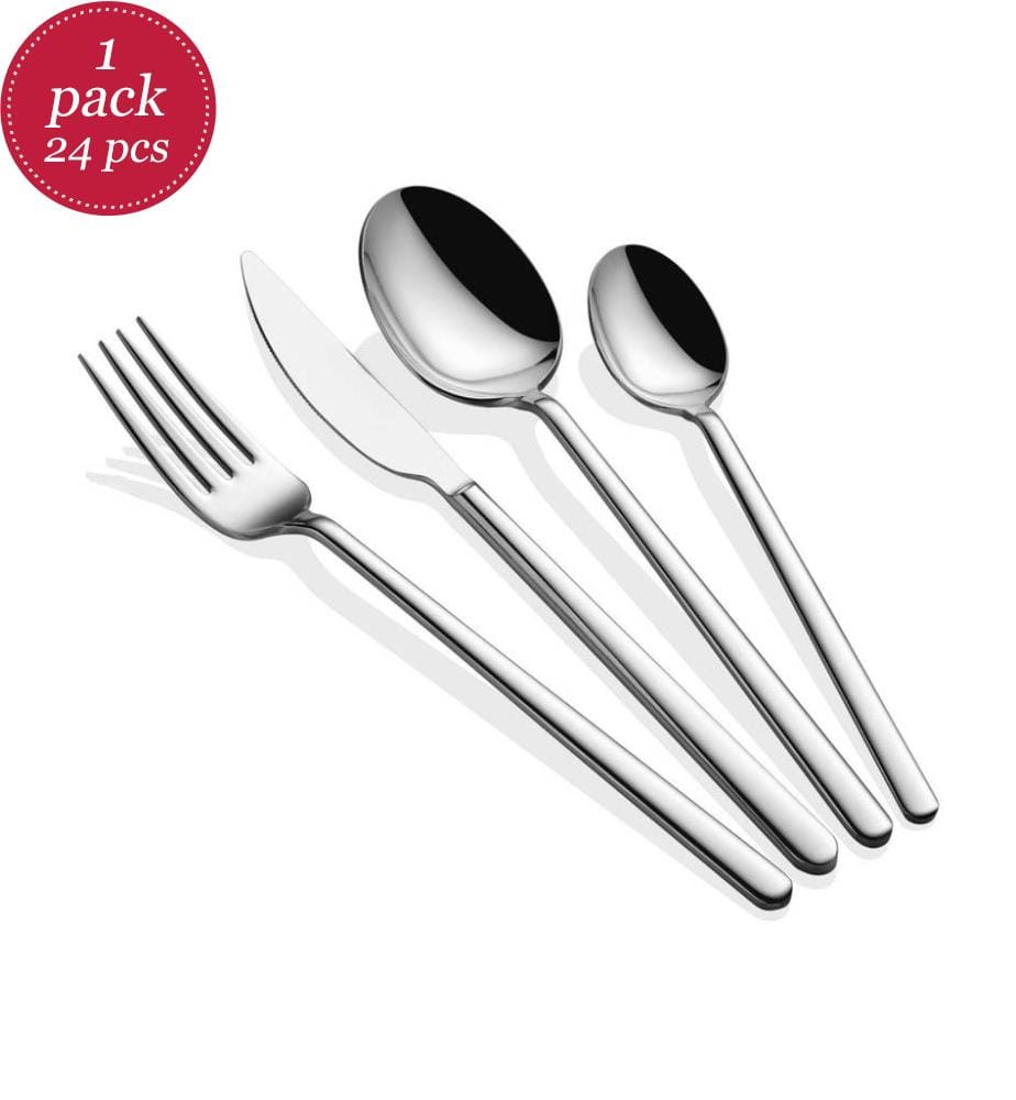 Besteckset (24-teilig) – Silber