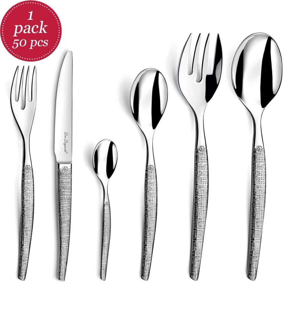 Ménagère 50 Pièces couteaux de table Jet Styl