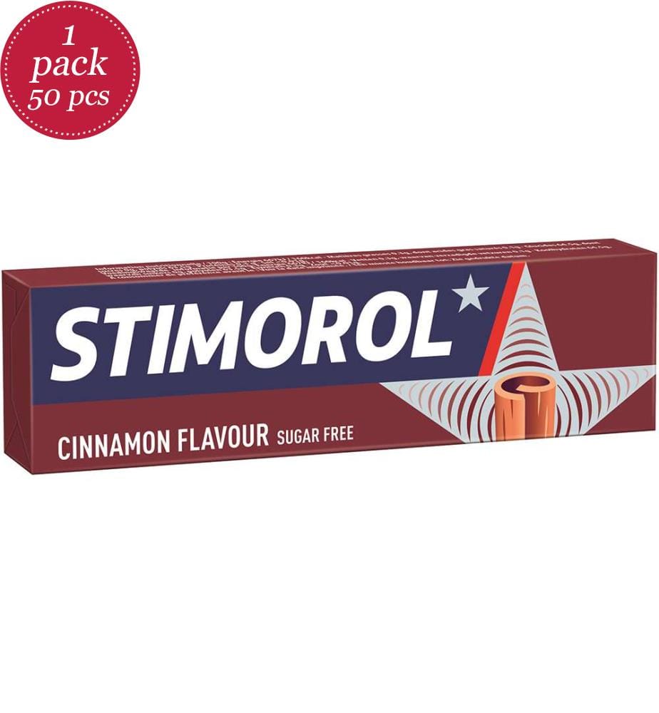 50x Stimorol Cinnamon - 14g
