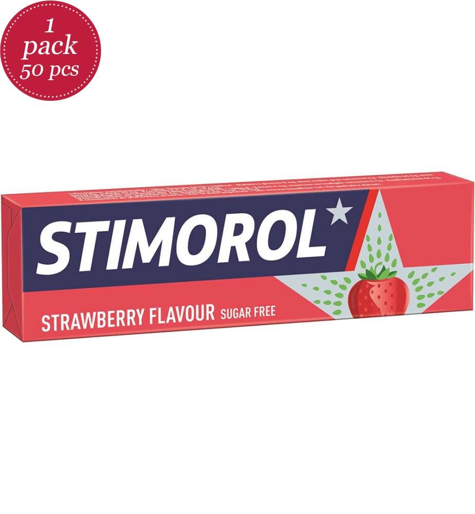 50x Stimorol Strawberry - 14g
