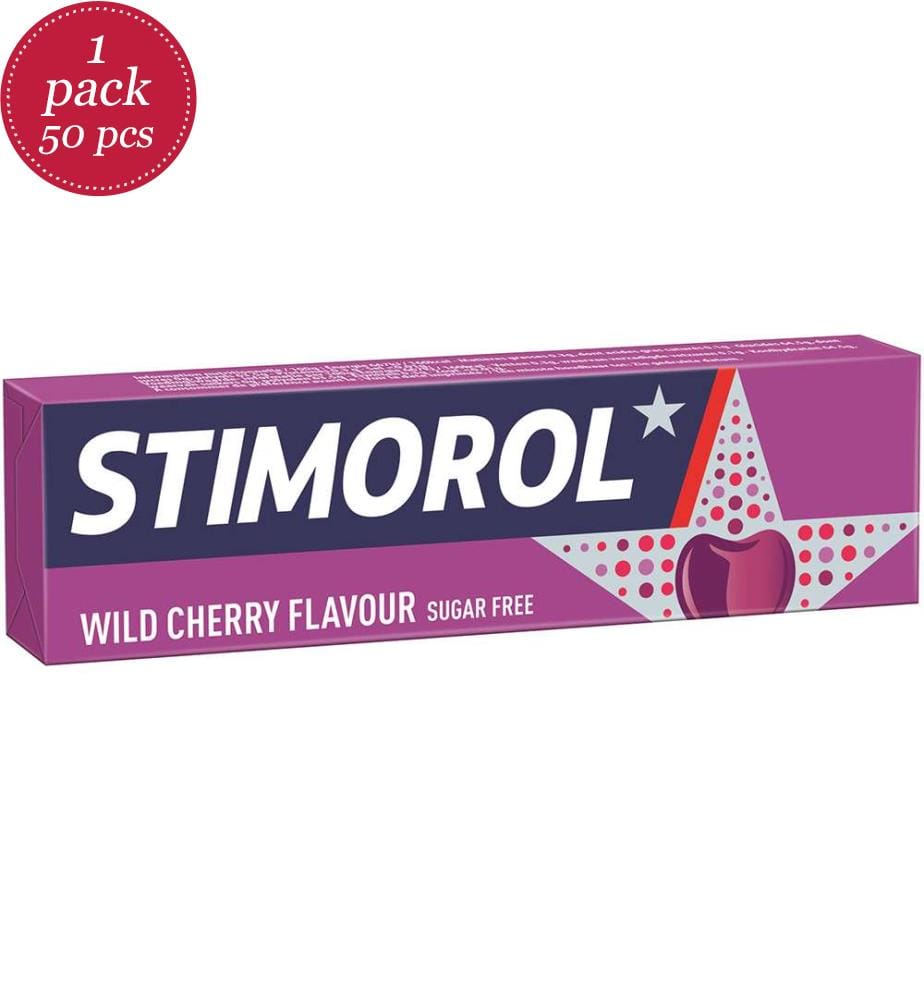 50x Stimorol Wild Cherry - 14g
