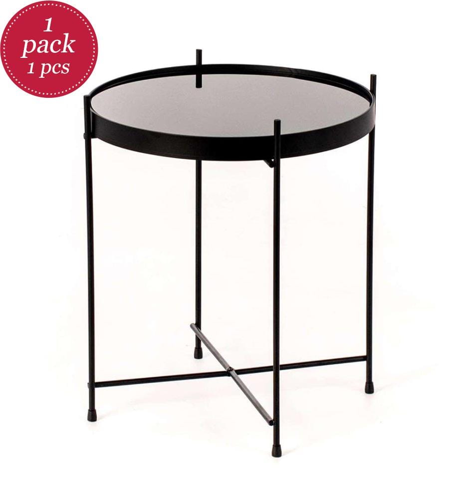 Couchtisch Marissa - 38 x 43 cm - Schwarz