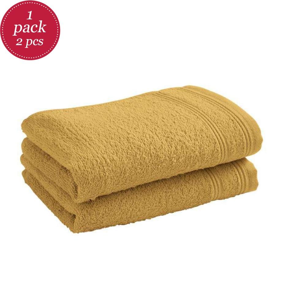 Lot de 2 serviettes invité 30 x 50 cm - Mais
