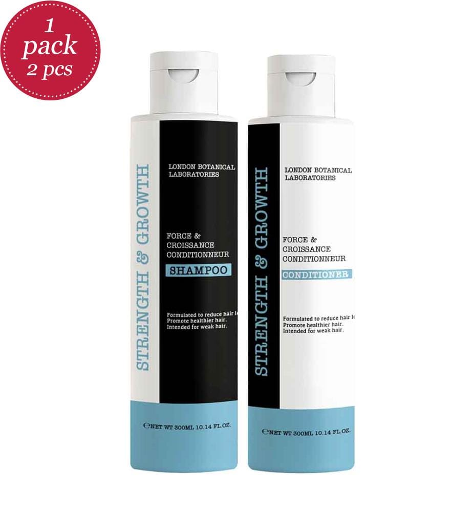 Stärke und Wachstum Shampoo + Stärke und Wachstum Spülung - 2 x 300 ml