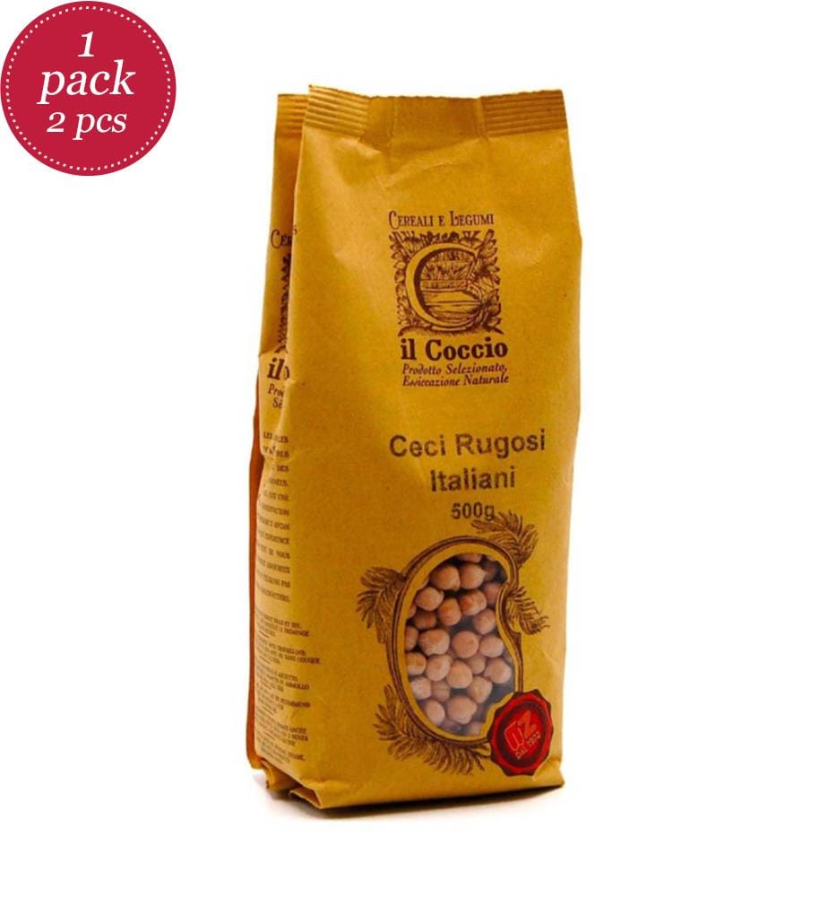 2x Il Coccio Zerknitterte Kichererbsen - 500 g