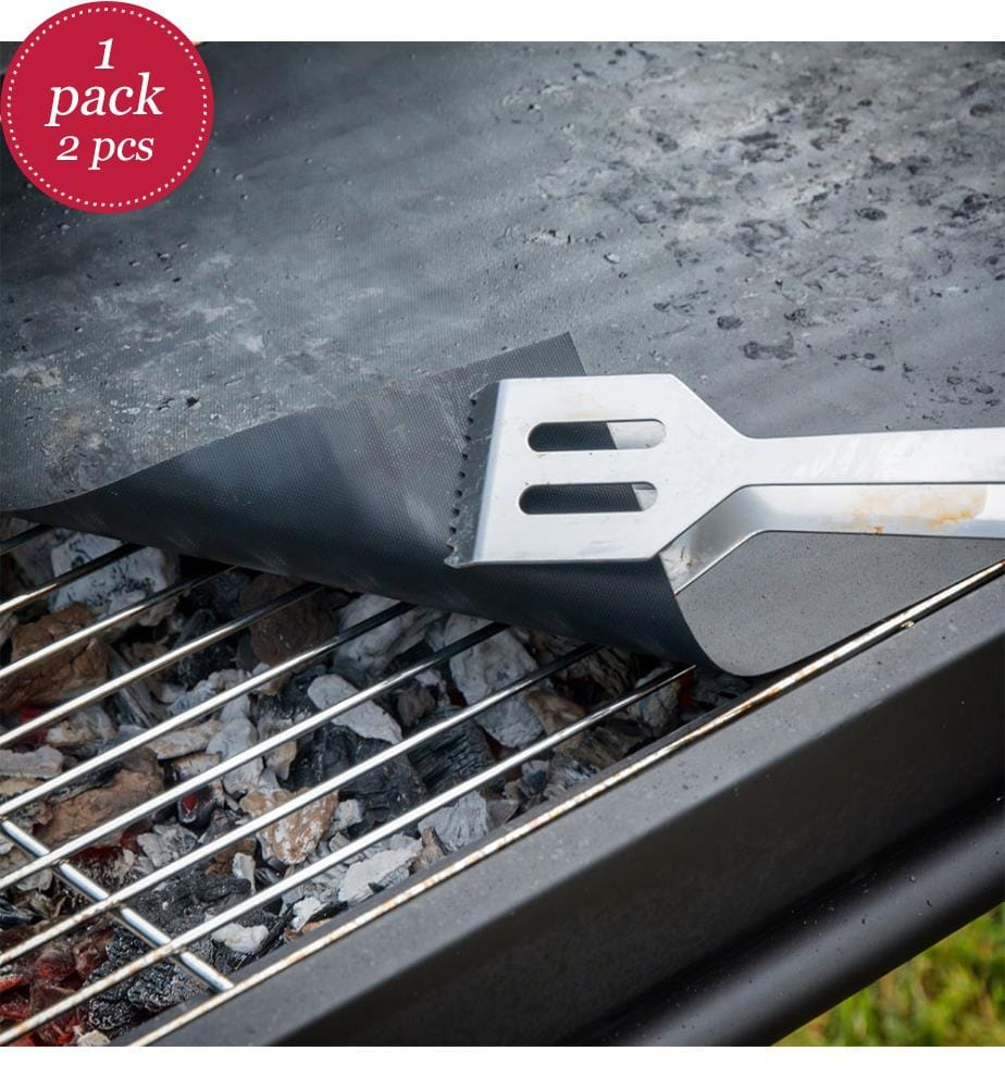 Feuille Téflon pour Barbecue x2 - Noir