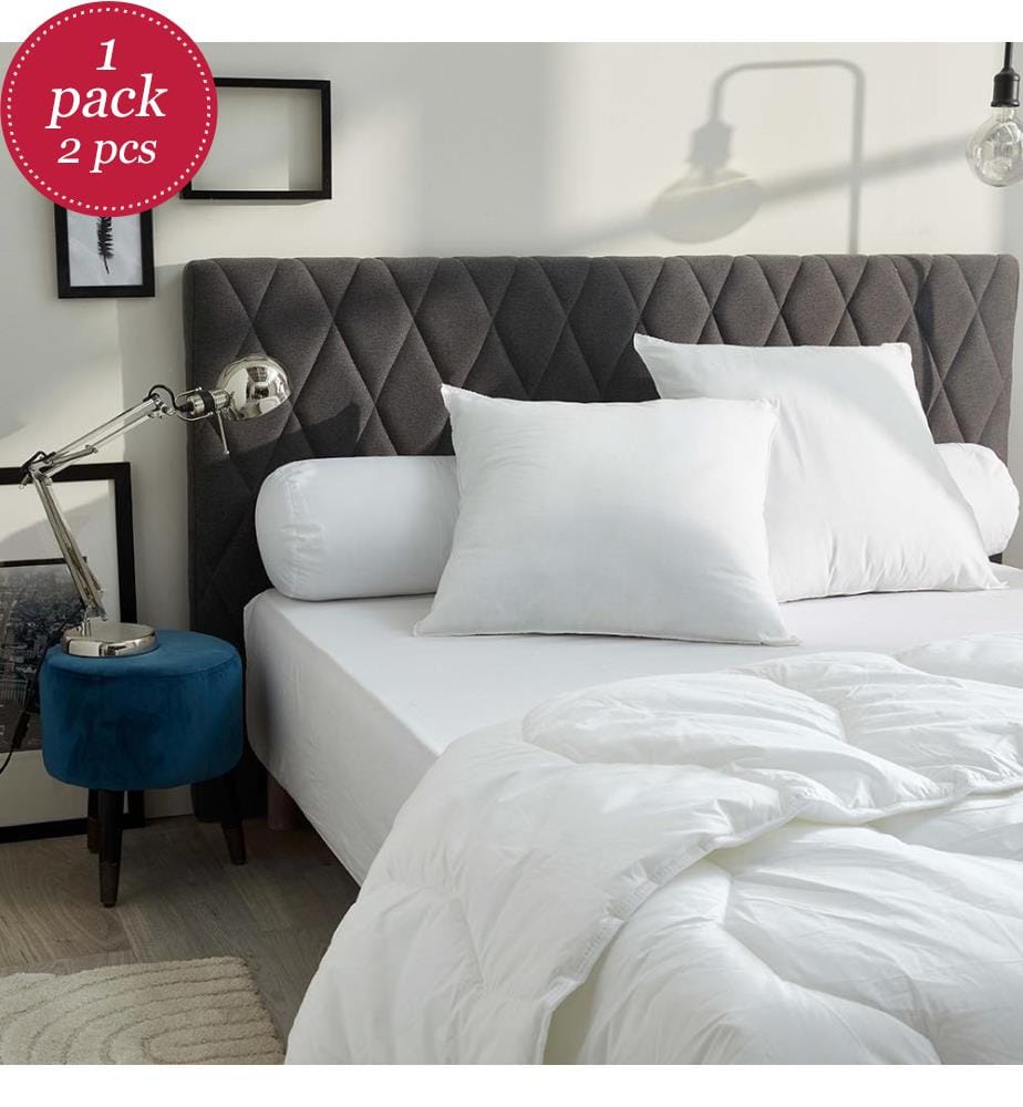 2er-Set Kopfkissen PolyCotton Confort 60x60 cm - Blanreve