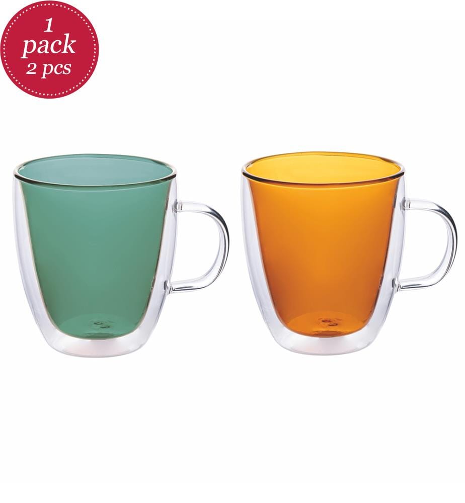 Set di 2 tazze a doppia parete Venezia Lido - 540 ml