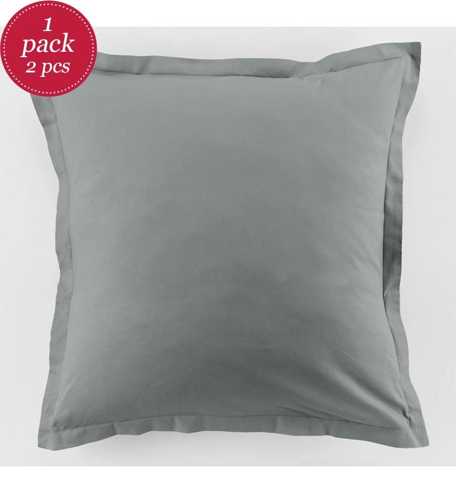 Lot de 2 Taies 63 x 63 cm - Silver