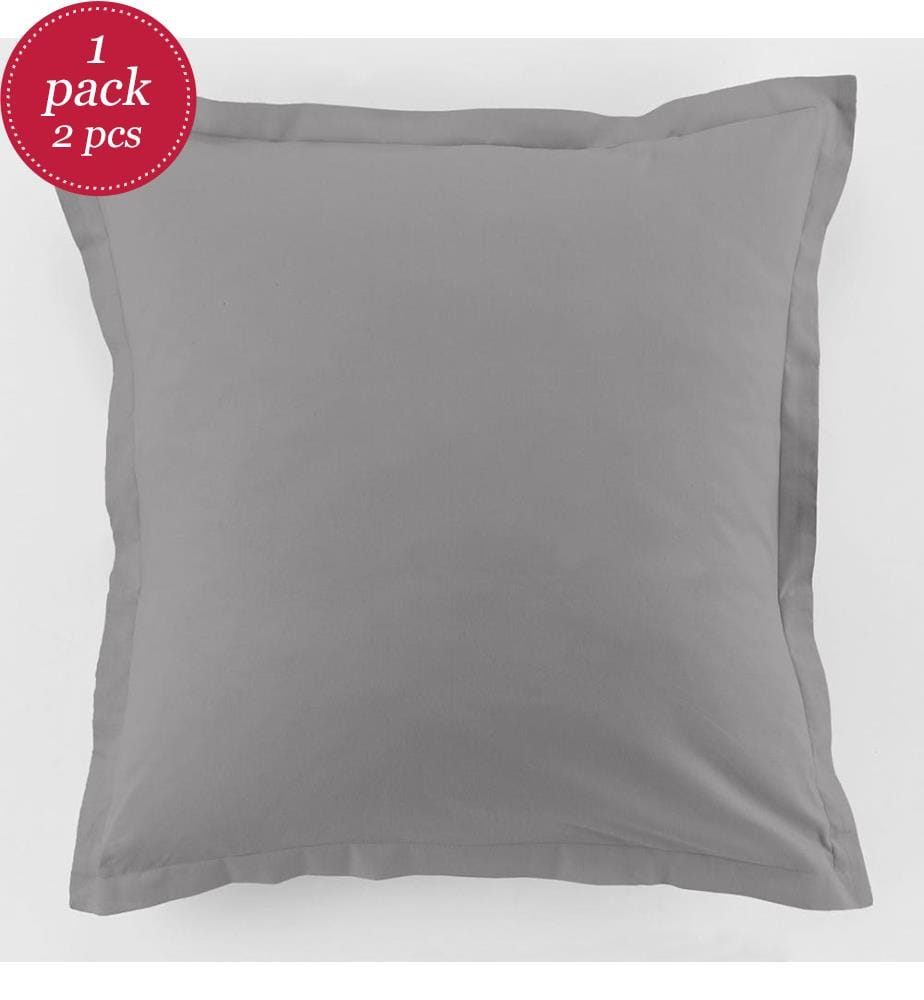 Lot de 2 Taies d'Oreiller - 63 x 63 cm
