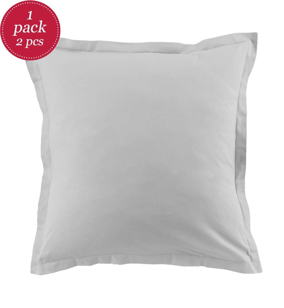 Lot de 2 Taies d'Oreiller - 63 x 63 cm