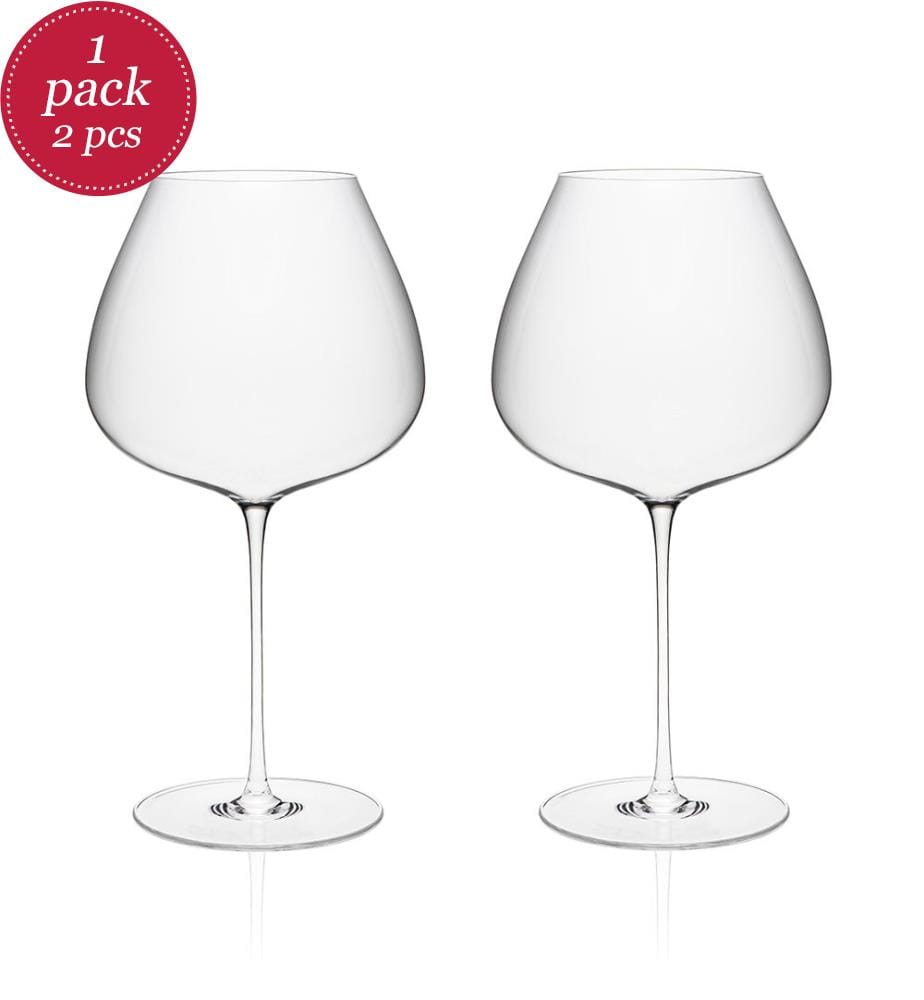 Set of 2 Grand Bourgogne Crystal Glasses - 88 Cl
