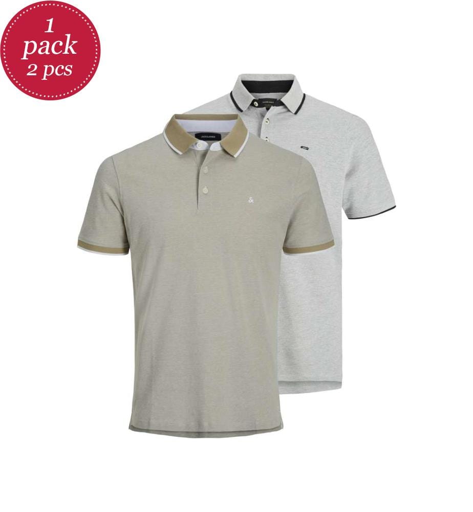 2er-Pack Poloshirts - Crockery