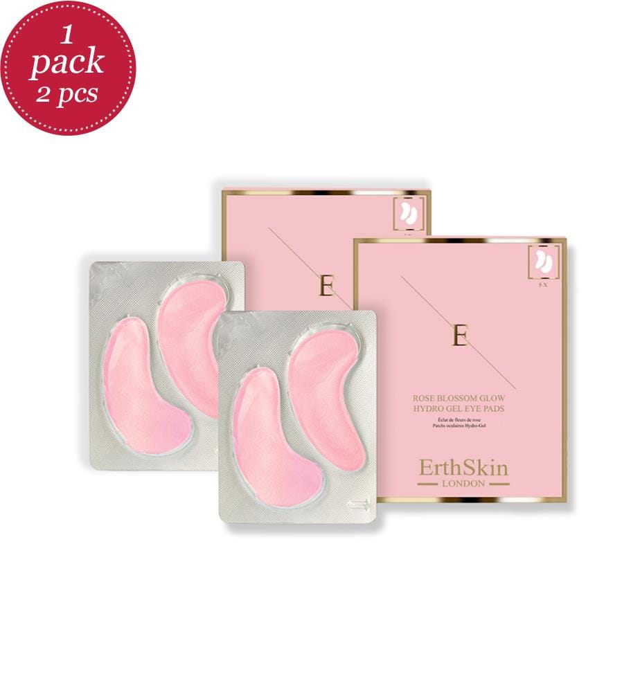 Lot de 2 Coussinets hydro-gel pour les yeux Rose Blossom Glow 5 x 2