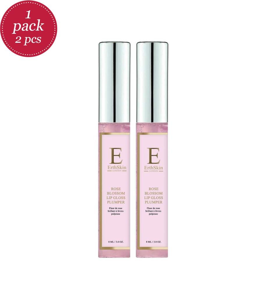 Lot de 2 Rose Blossom Lip Gloss Plumper - 8 ml