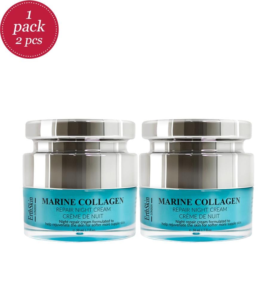 Lot de 2 Crème de nuit au collagène marin 50 ml