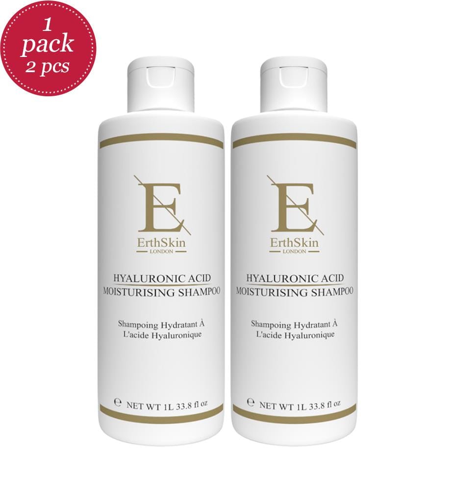 Lot de 2 Shampooing hydratant à l'acide hyaluronique 1L