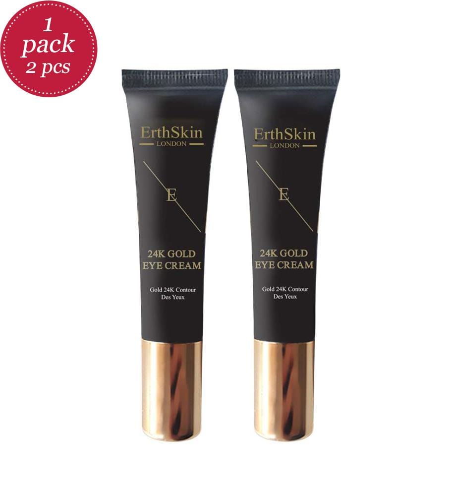 Lot de 2 Crème pour le contour des yeux 24K Gold